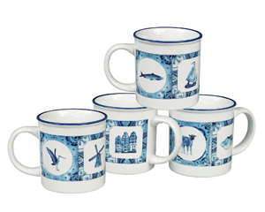 Tea / Coffee mug Dutch Blue